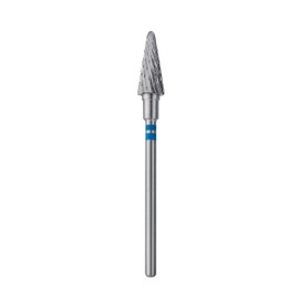 STALEKS PRO Left Handed Tungsten Carbide 6mm x 14mm Triangular Taper Medium Grit Router Bit