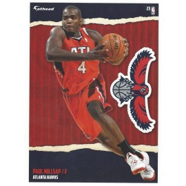 Fathead PAUL MILLSAP FATHEAD TRADEABLES ATLANTA HAWKS LOUISIANA TECH DECAL 2014-15 #23
