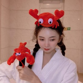 Edostree DWFD-03 Animal Fluffy Headband Headband Hair Ornament Costume Accessory Unisex One Size Fits Most