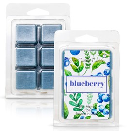 The Candle Daddy - Blueberry - Sweet Blueberry Scented Melt- Maximum Scent Wax Cubes/Melts- 1 Pack -2 Ounces- 6 Cubes