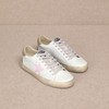 Mi.iM Sofia Rubber Sole Lace-up Low Top Star Sneakers(7.5, White)