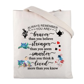 Alice Tote Bag Alice Gifts for Alice Lover Fairy Tales Gift Wonderland Gifts Alice Movie Fan Princess Alice Canvas Tote Bag (Alice princess Tote Bag)