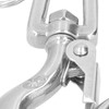 2pcs Lifting Clevis Chain Hooks 304 Stainless Steel Swivel Lifting