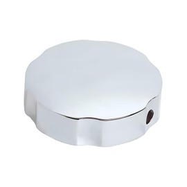 JINJUMEI Twist Handle Bathtub, Twist Handle Bathtub, Bathtub Drain Knob, Bath Knob, Pop-Up Bathtub Control Knob, Chrome-Plated Aluminium Alloy Bath Plug Knob