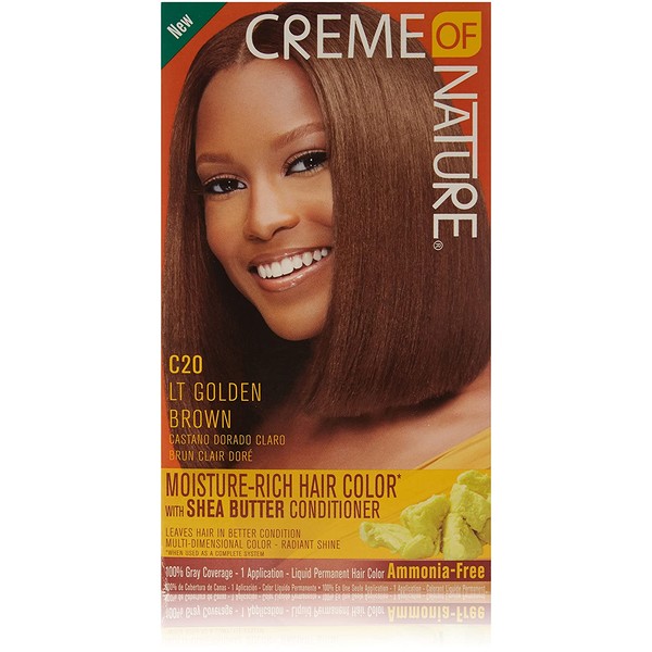 Creme of Nature Liquid Hair Color, Golden Brown