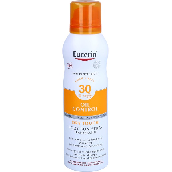 Nicht vorhanden Eucerin Sun Oil Bdy Aero30, 200 ml SPR