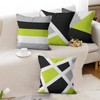 Hnmdmyi Green Cushion Covers 45 x 45 cm Set of