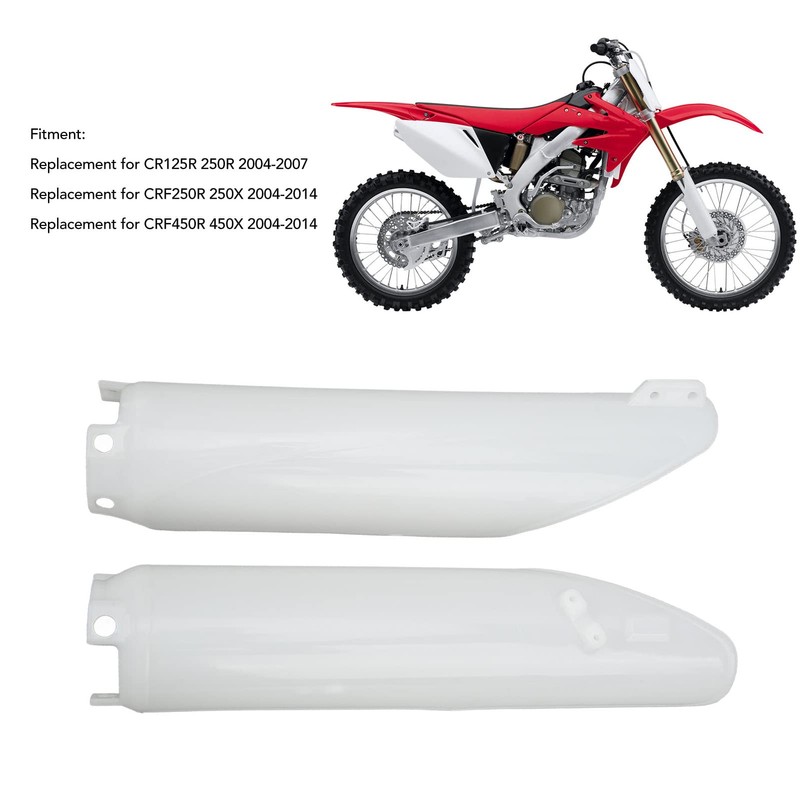 Fork Slider Guard,BOROCO 2pcs Motorcycle Fork Guard Shock Absorber Protector