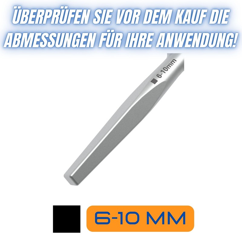 Millenium Works Conical Square Key with External Square | Square