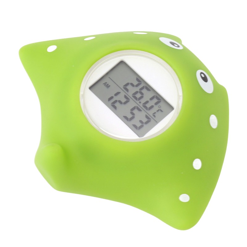 Baby Bath Thermometer Alarm LCD Display Fish Shaped Waterproof 0‑60