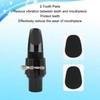 Saxophone Mouthpiece Set Accurate Sturdy Smoothly Cap Buckle Reed Tooth