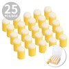 HAUSTGO 25PCS Sponge Daubers W/Storage Case -Applicator for Stenciling, Sponging,