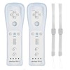 2 Pack FISUPER Remote Controller with Motion Plus for Wii/Wii