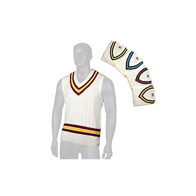 Gunn & Moore GM Cricket Slipover Navy/Sky Medium