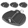 XL Caravan Jack Pads METAL PIN 4 X Attach A