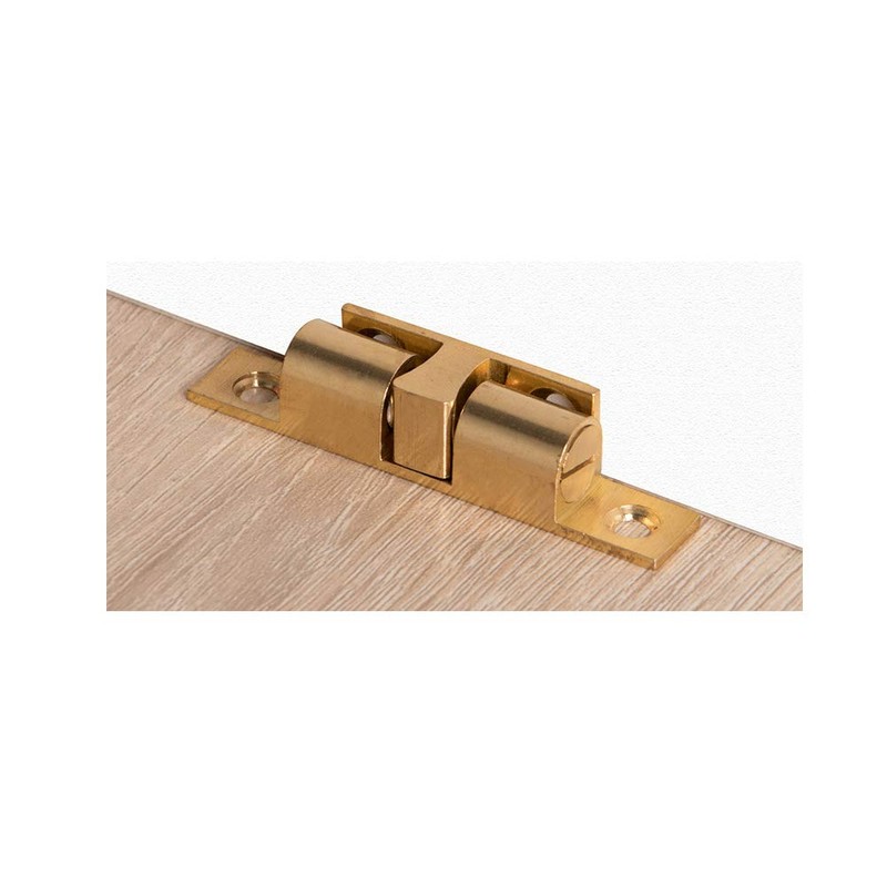 JQK Cabinet Door Catch, Closet Ball Tension Latch, Solid Brass