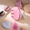 [1+1+1 Pack] Travel Makeup Brush Holder and Makeup Sponge Holder
