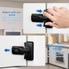 2-Pack Fridge Latch Lock for Kids Baby Proofing Refrigerator Lock