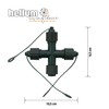 hellum 555974 Cross Connector for Extendible System Professional Fairy Lights