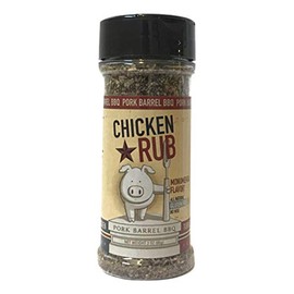 Chicken Seasoning and Spice Rub - BBQ Dad Gifts for Men - Pork Barrel BBQ Spices and Seasonings Sets - BBQ Gift Set - Grill Holiday Spice Basket: Pork Rub, Steak Seasoning and BBQ Rub, and Chicken Seasoning and BBQ Rub