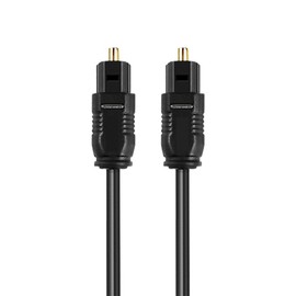 QiCheng&LYS Toslink Digital Optical SPDIF Audio Cable, Optical Audio Cable (10ft)