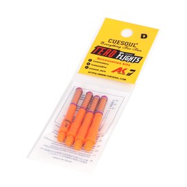CUESOUL TERO Orange AK7 Dart Shafts Built-in Telescopic Spring Set of 4 SCS-AK7+S11