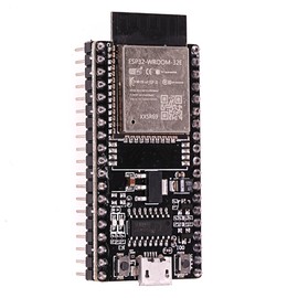 ESP-WROOM-32 Development Board 2.4GHz Dual-Mode WiFi + Bluetooth Dual Cores Microcontroller Processor Integrated with Antenna RF AMP Filter AP STA (1Pcs ESP32-DevKitC-32E +Cable)