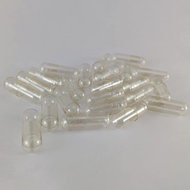 5,000 Empty Gelatin Capsules Size 00 Natural. Hypoallergenic. Kosher. Halal. Manufactured in North America.