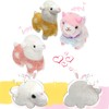 6 Pieces Mini Llama Plush Stuffed Animal Toys Alpaca Animal