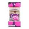GOODY FOREVER ELASTICS 6MM 10CT BLONDE SILVER