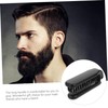 OHPHCALL Folding Beard Brush Mustache Brush Bristle Brush Travel Beard