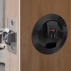SANGRENSHEN Sliding Door Lock Pocket Door Indicator Lock Flush Handles