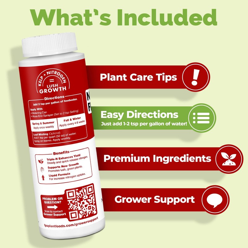 Nitrogen for Plants – Liquid Tri-Source Nitrogen for Deep Green