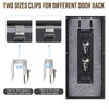 INKUITEN Gun Safe Door Organizer,Handgun Hanger with Elastic Triple Mag