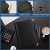 Simfree Money Saving Binder Budget Book - Leather A5 Binder
