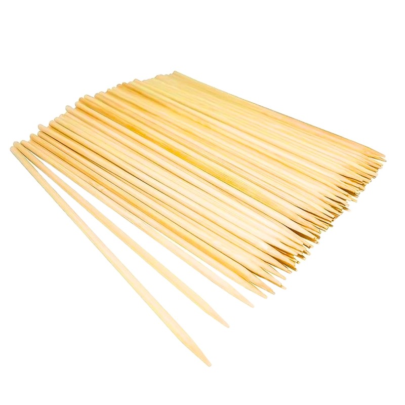 Pack of 300 Wooden Bamboo Cocktail Sticks/Toothpicks - 4 Inch