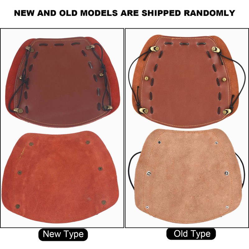 Shooting Archery Arrow Leather Arm Guard Protection Safe Strap Armband