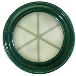 TerraX 13” Gold Sifting Classifier - Available Mesh Size - 1/2”, 1/4", 1/8", 1/12", 1/20", 1/30", 1/50", 1/70", and 1/100", USA Made, Green (1/70)