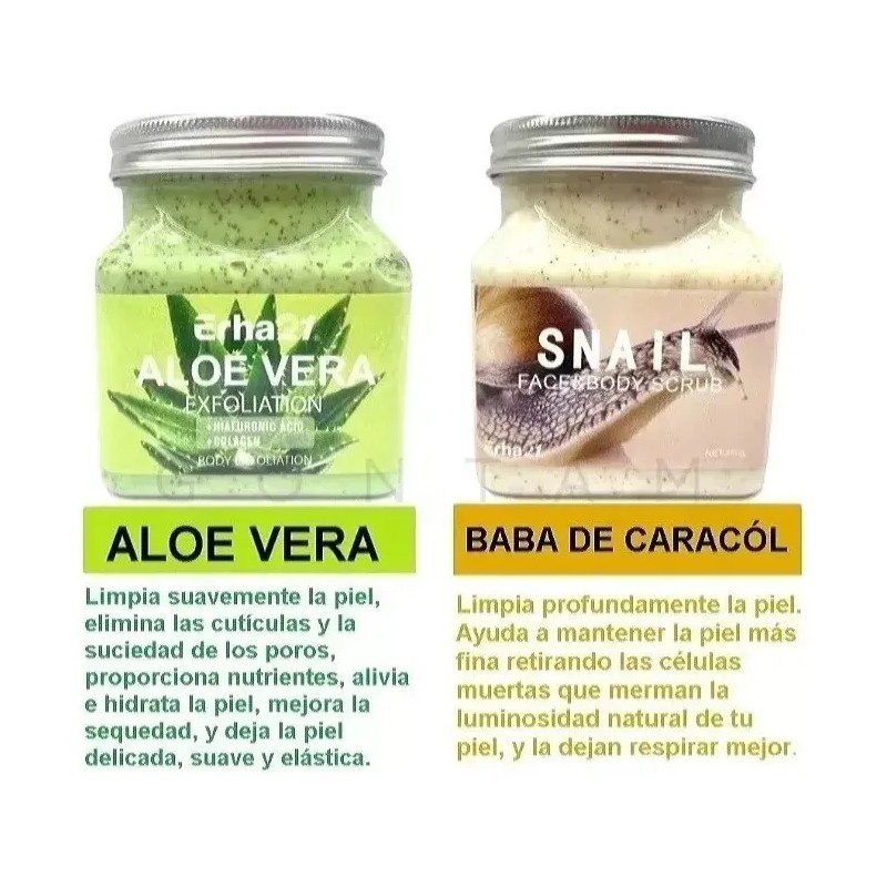 Exfoliante Facial Y Corporal Aromas Hidrata Aclara Manchas Todo Tipo