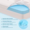 Pillow Top Mattress Topper Full Size, AprLeaf 3 Inch Dual