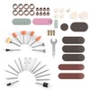STAHLWERK Accessories 145 Pieces Suitable for Dremel Stick Grinder Straight