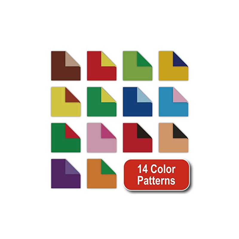 [Taro's Origami Studio] Duo (Diffrent Colors On Each Side) Double