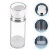 VICASKY 2Pcs Airless Pump Bottle Travel Friendly Lotion Dispenser Leak