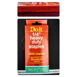 Do It Best FITS Bostitch Powercrown Tacker Staples 1/4'' 1000-pack STCR5019 1/4 WIDE CROWN