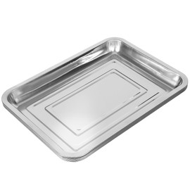 WBCBEC 6Pcs Stainless Steel Plant Trays, Multi-Purpose Tray for Indoor Outdoor Plants Stainless Steel Sprouting Trays Stainless Steel Seed Sprouting Kit Seed Sprouter Tray Seed Starting Trays