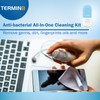 Termin8 Antibacterial All in One Screen Cleaning Kit with Cleaning