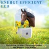 Uiaoiais Night Light Plug into Wall Horse in Sunflower Field