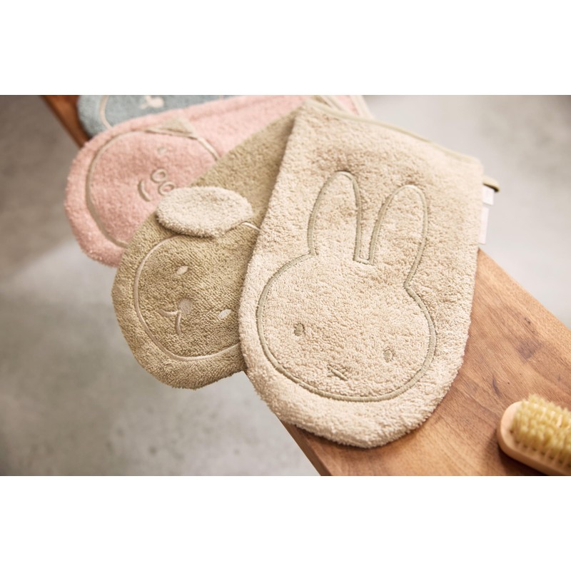 Jollein Waschhandschuhe Baby - Frottee - Grunty - 27x16cm -