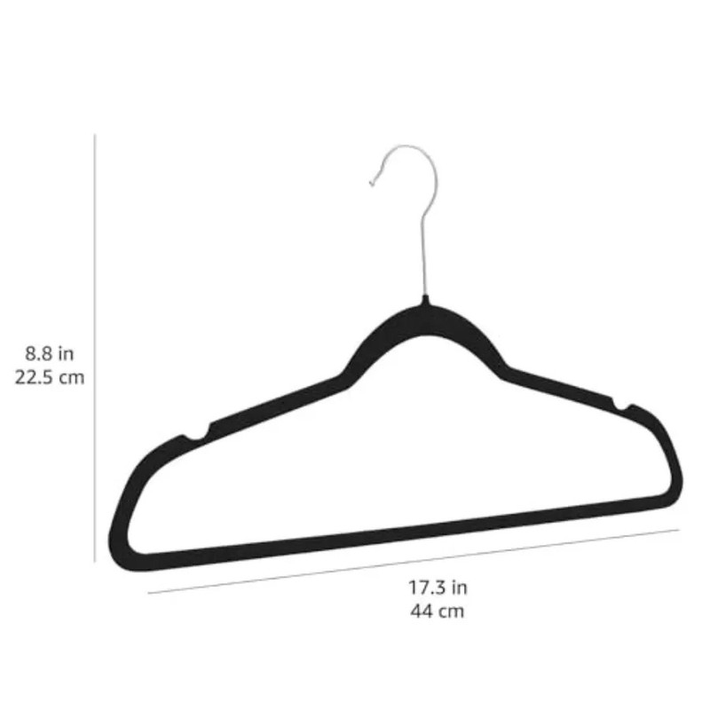 Vellure Velvet Clothes Hanger Space Saving