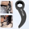 6 Pcs Pry Bar Wrench Adaptor Head Set, Crowbar Adapter